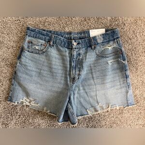 AE Curvy Super Hi Rise Relaxed Short Size 16